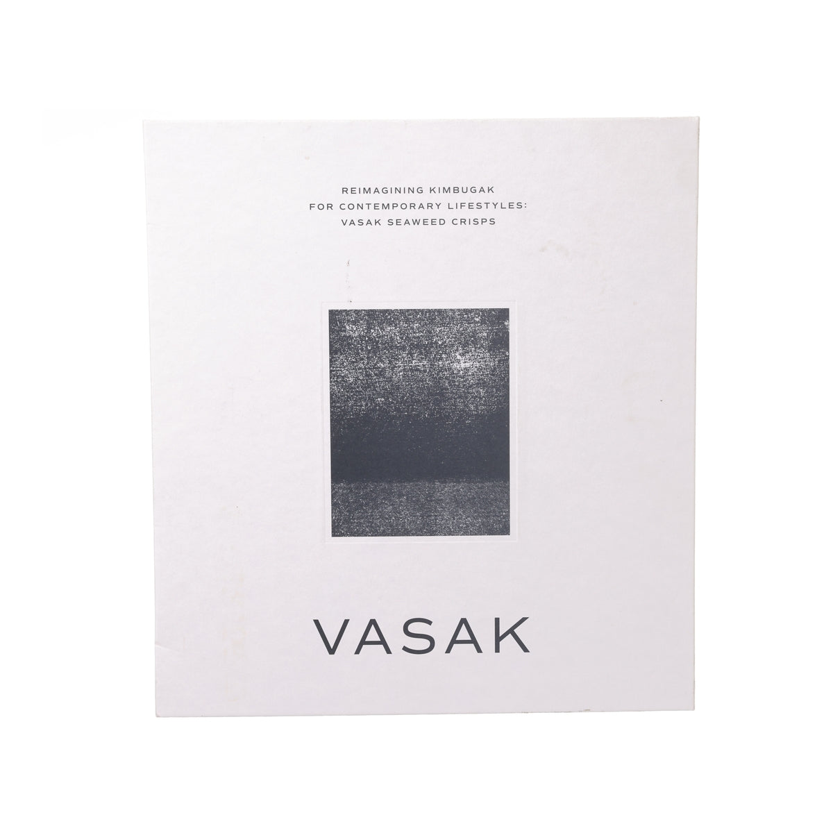 VASAK trio Korean seaweed gift set box, white front with VASAK logo