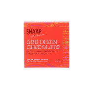 SNAAP Abu Dhabi Chocolate bar, rahash-filled dark amber chocolate (90g)