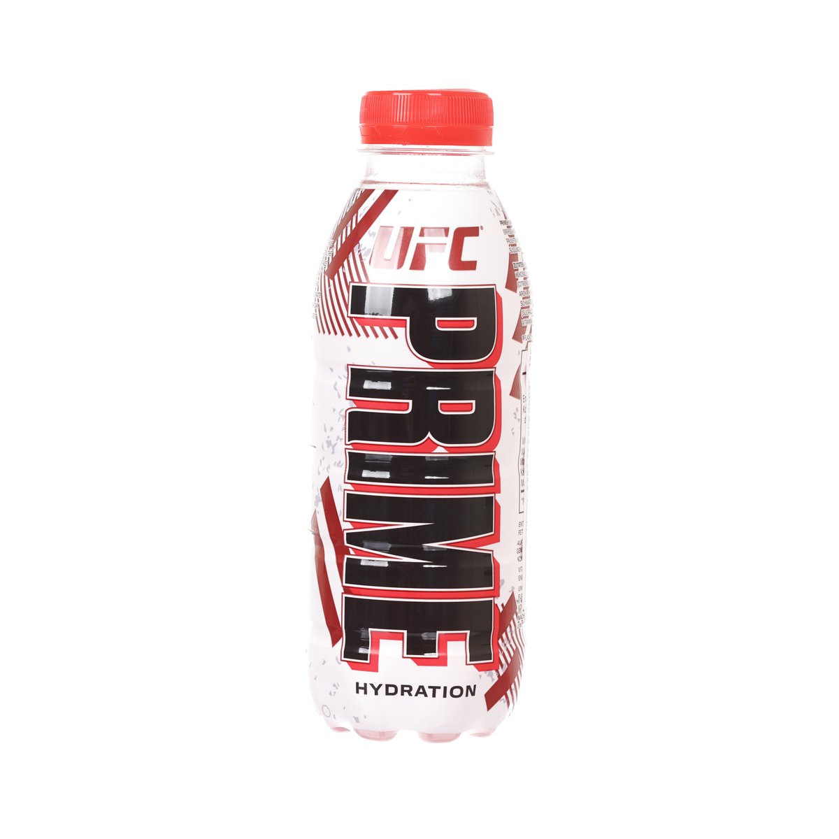 500 mL hydration drink bottle with UFC logo and red cap