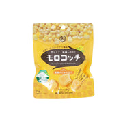 Freeze-dried corn snack pouch, salt flavor, yellow 25 g bag with corn kernels