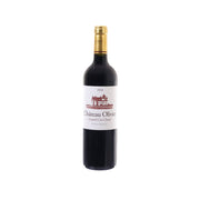 2020 Chateau Oliver red wine bottle, front label, 750 mL