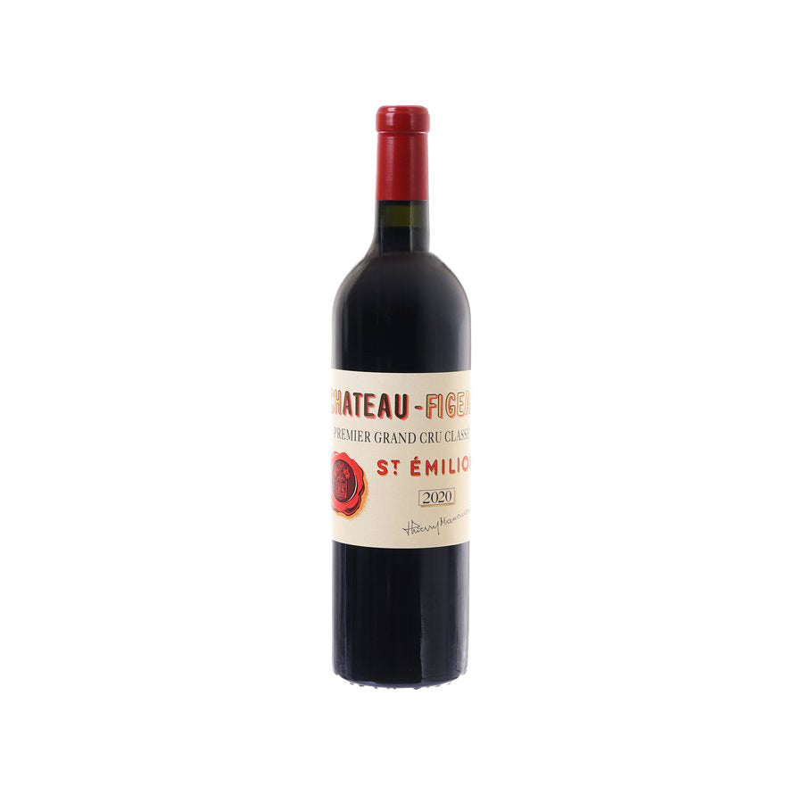 CH FIGEAC Saint-Emilion 2020 red wine bottle, front label, 750 mL