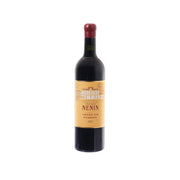 Chateau NENIN Pomerol red wine bottle with 2021 front label