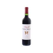 Red wine bottle with Pastourelle label, Clerc Milon Pauillac 2019