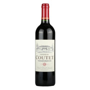 CH COUTET Saint Emilion Grand Cru 2021 red wine bottle, 750 mL