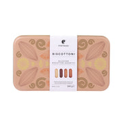 PINTAUDI biscotti gift tin (240 g) with front label and assorted cookie sticks