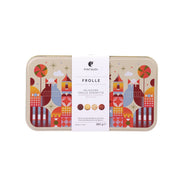 PINTAUDI Frolle assorted shortbread gift tin, colorful city design, 280 g