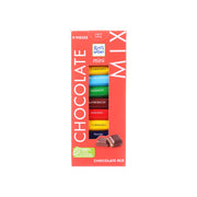 RITTER SPORT mini chocolate mix, red front pack with 9 pieces and assorted chocolates