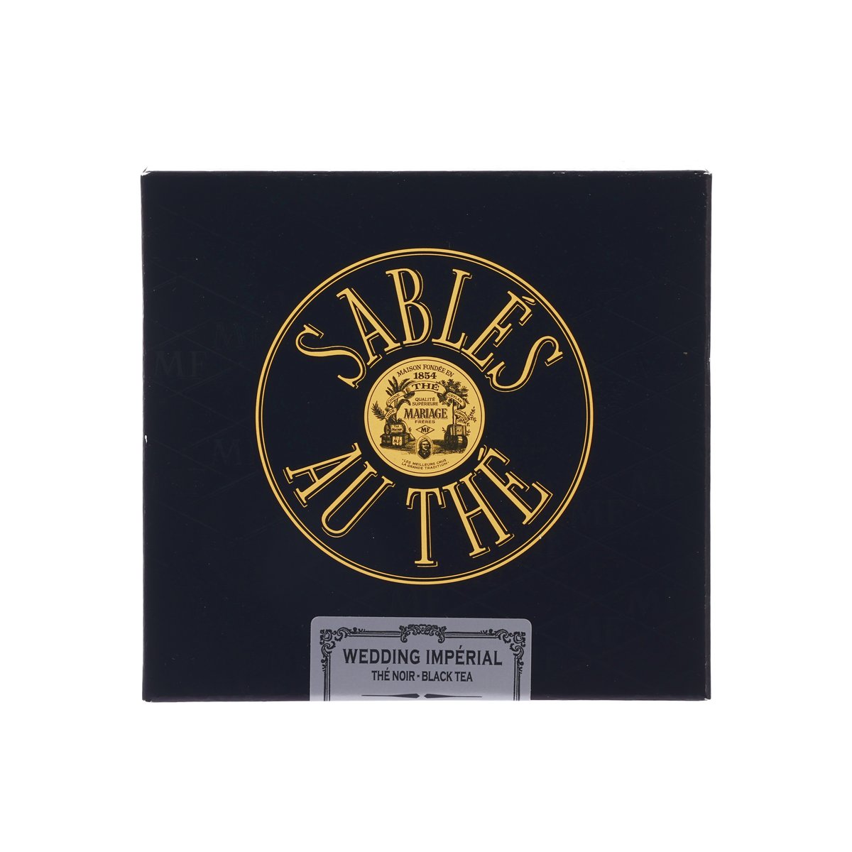 MARIAGE FRERES tea-flavored sables box with Wedding Imperial label