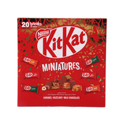 KitKat Miniatures chocolate selection box, red pack with Nestle KitKat branding