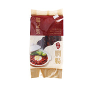 LUEN KEE HOO preserved meat and duck liver sausage pouch, red and white front