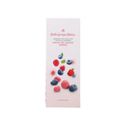 Chocolate bonbons berries pouch packaging with colorful berry illustrations