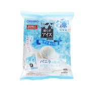 Vanilla freezing sherbet pouch, ORIHIRO, blue icy design, 10-pack