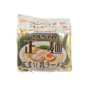 Instant ramen multipack with sesame-soymilk flavor, front foil noodle packages