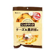 Cheese and black pepper potato stick snack in 160g bag