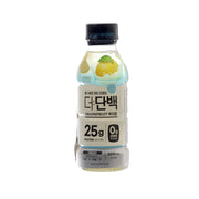BINGGRAE protein water bottle, white grapefruit flavor, front label, 25g protein