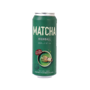KABREW matcha highball can, green can with MATCHA front label, 500 mL