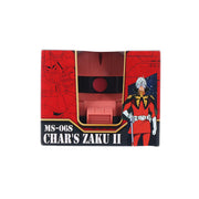 Red and black collectible chocolate case box with open window and anime graphics