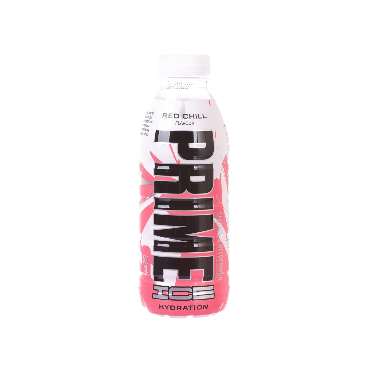 500 mL hydration drink bottle with red-and-white Red Chill label