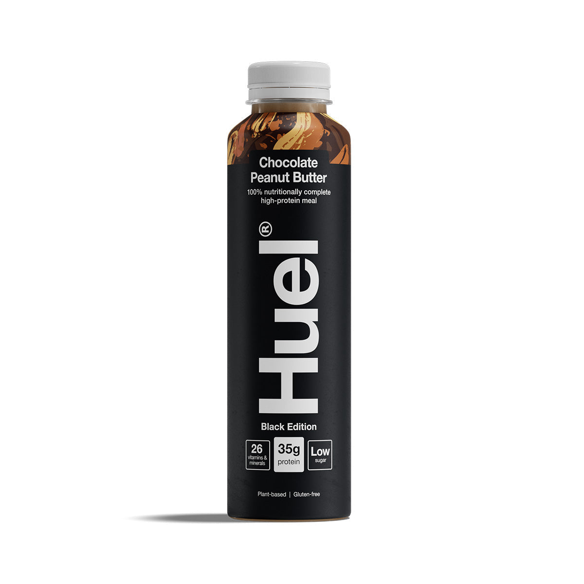Black Edition high-protein drink bottle, Chocolate Peanut Butter, 500 mL PET