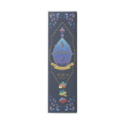 YOKOICHOCO silk chocolate box, dark blue with gold floral design and assorted label