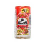 DAISHO salt and pepper seasoning powder jar with red cap, front label view