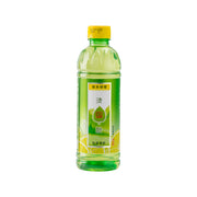 SENSA COOLS herbal lemon drink bottle, clear green liquid, yellow cap