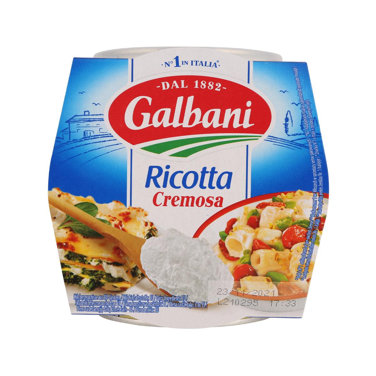 GALBANI Ricotta Cremosa cheese tub, 250g
