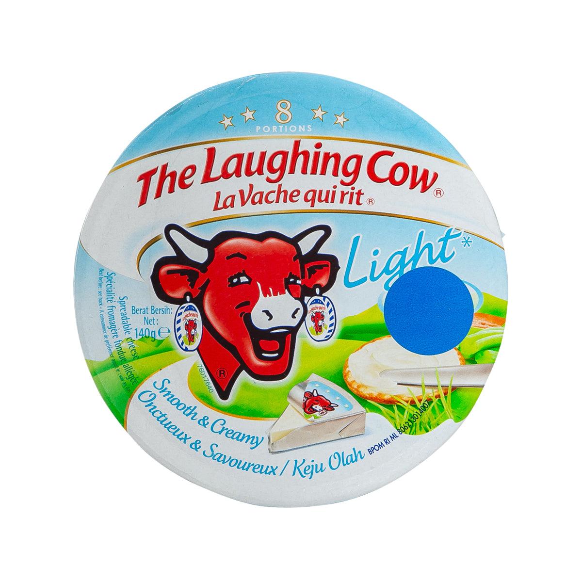 The Laughing Cow light spreadable cheese round package, 8 portions, 133g