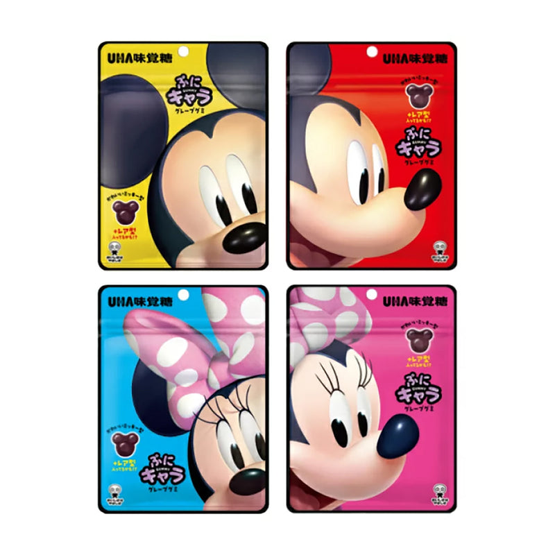 UHA MIKAKUTO Disney Character Shaped Gummy (Grape Flavor)  (40g)