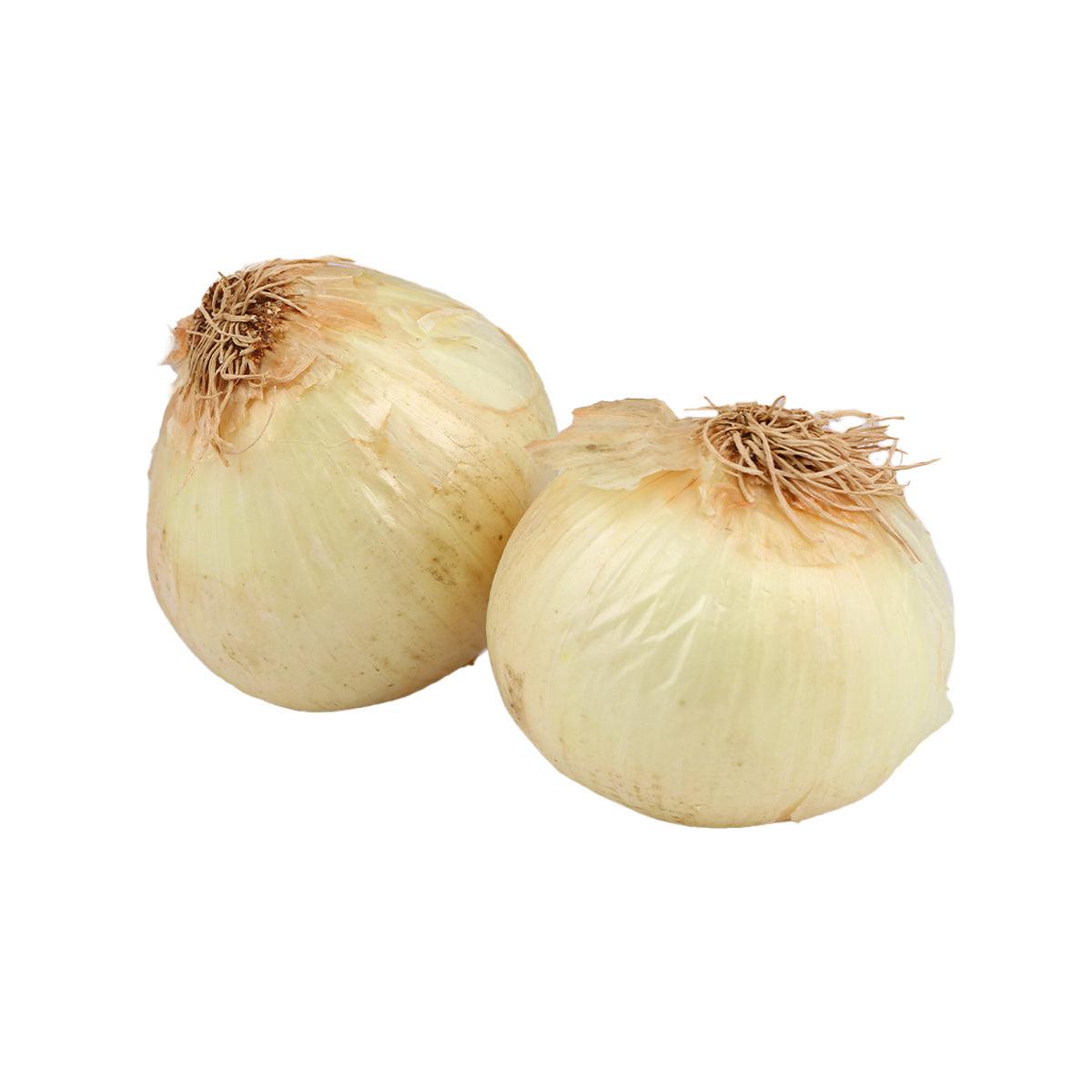 Organic yellow onion bulbs, 600 g net weight