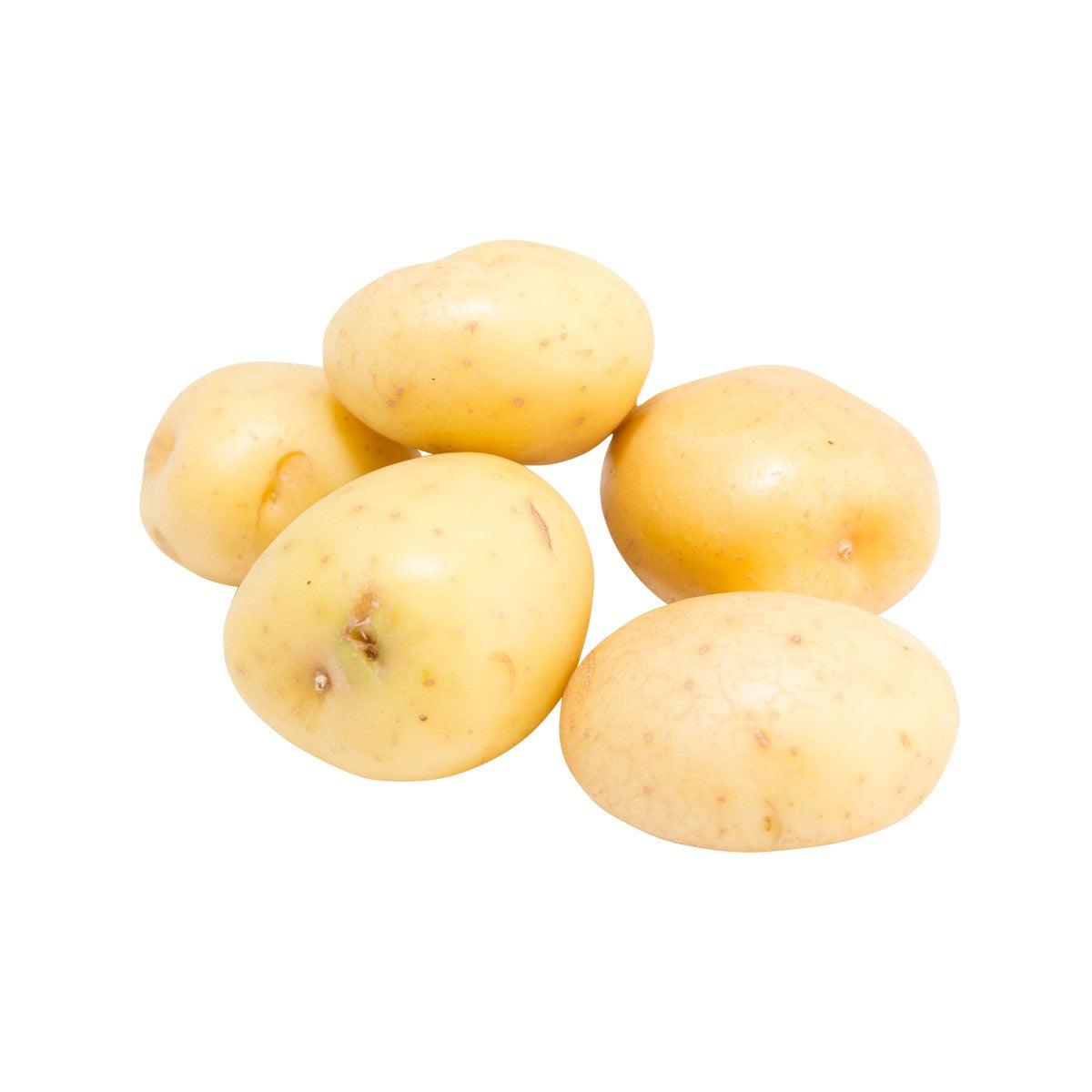 Organic Yukon Gold potatoes, 5 medium golden tubers
