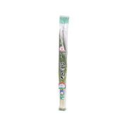 Spring onion bundle in clear plastic pack, long green stalks and white roots