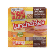 OSCAR MAYER Lunchables Ham & Cheddar with crackers, ready-to-eat lunch kit