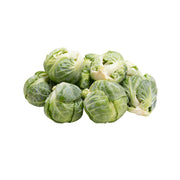 Fresh brussels sprouts, green and white florets, 270g pack