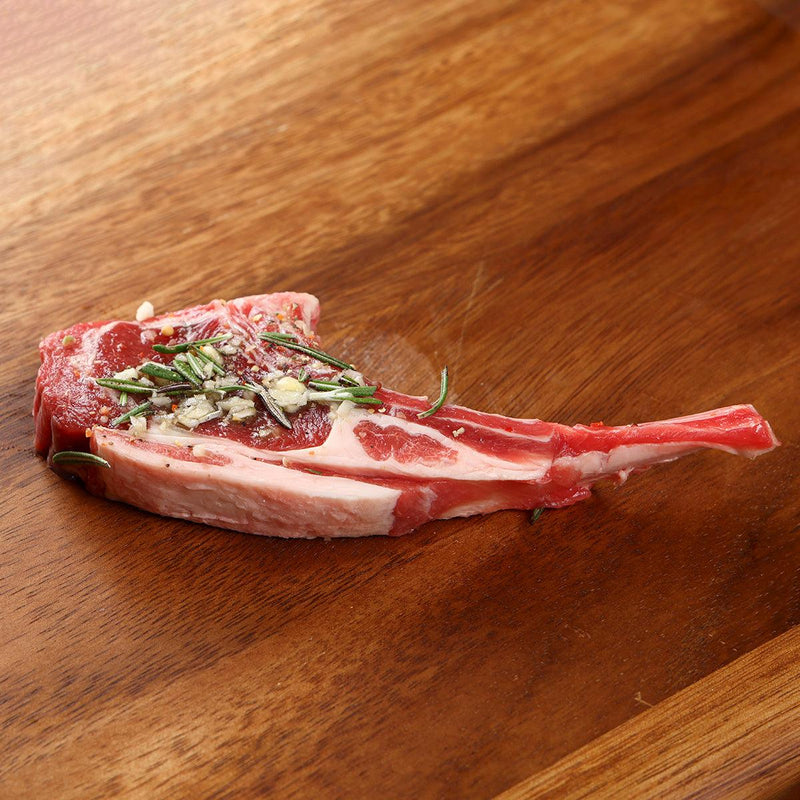 Australian Chilled Lamb Rack Chop with Rosemary & Garlic