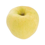 Japanese Kiou apple, round yellow fruit with stem cup