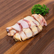Raw Tai On chicken pieces with skin, for steaming, 1 pack
