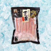 Boiled snow crab legs 800g pouch with visible pink crab legs