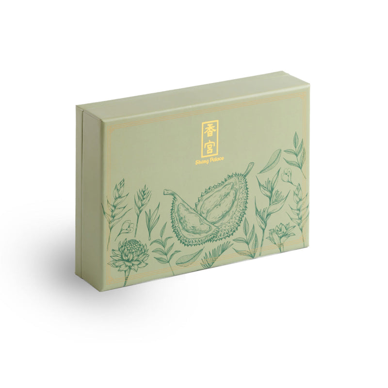 Shang Palace Durian Snow Skin Mooncakes Duet (6pcs) Voucher (1pc)