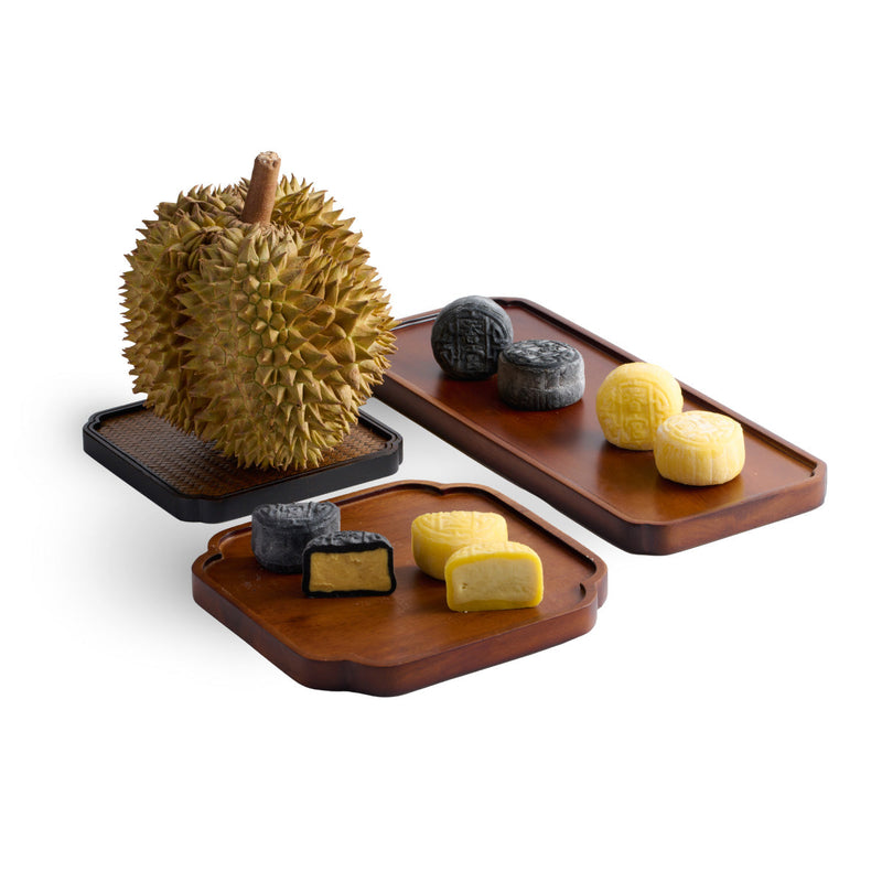 Shang Palace Durian Snow Skin Mooncakes Duet (6pcs) Voucher (1pc)
