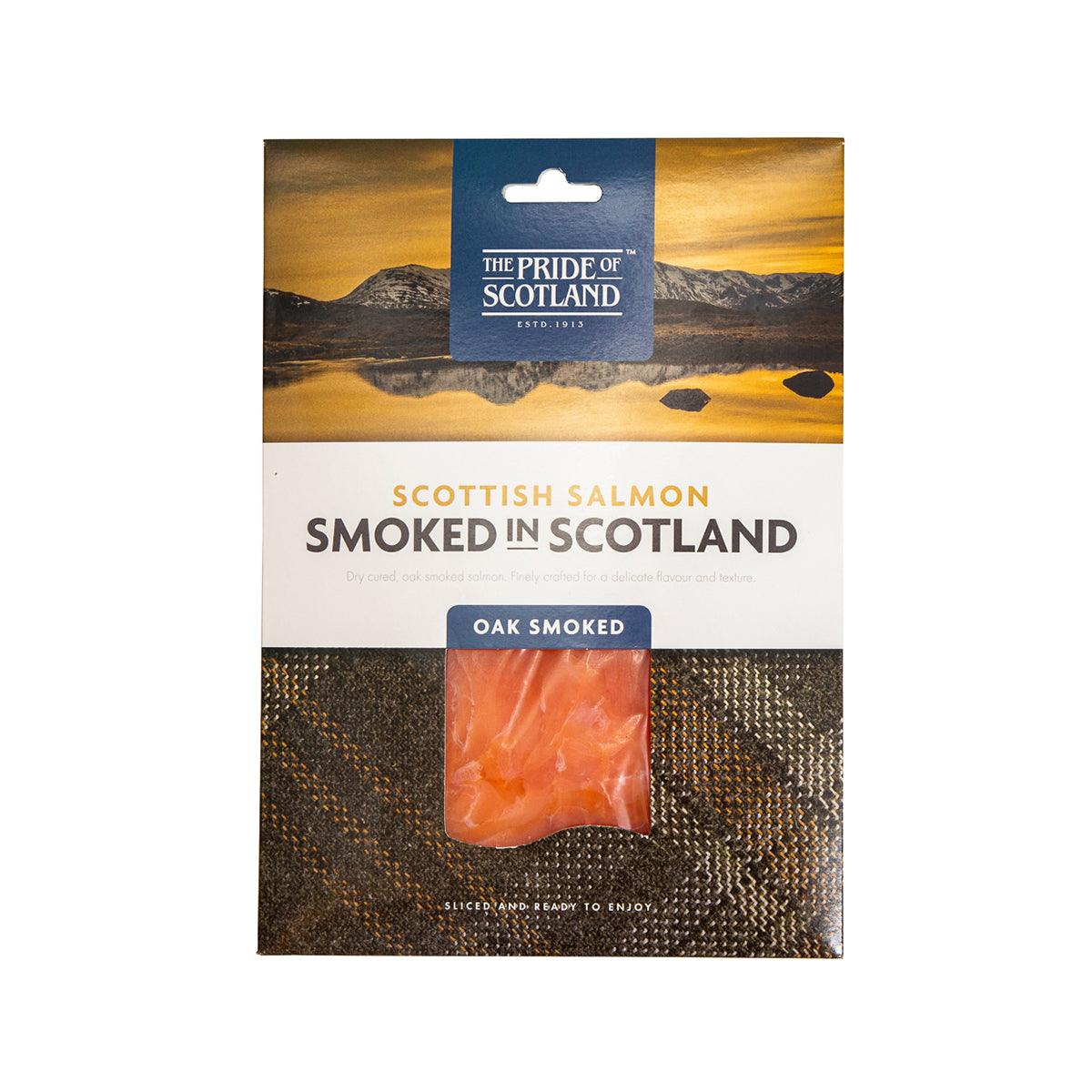 LOSSIE smoked salmon 100g pack, oak smoked salmon in sealed pouch