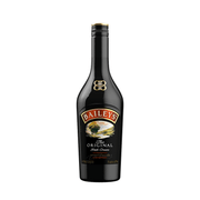 BAILEYS Irish Cream 700mL bottle with black glass and gold label