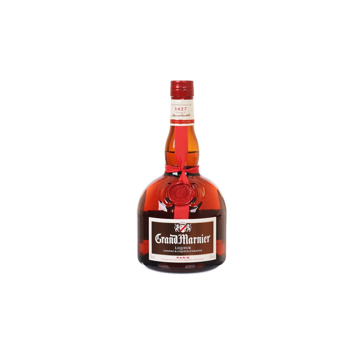 Grand Marnier Cordon Rouge 700mL bottle with red foil cap and front label