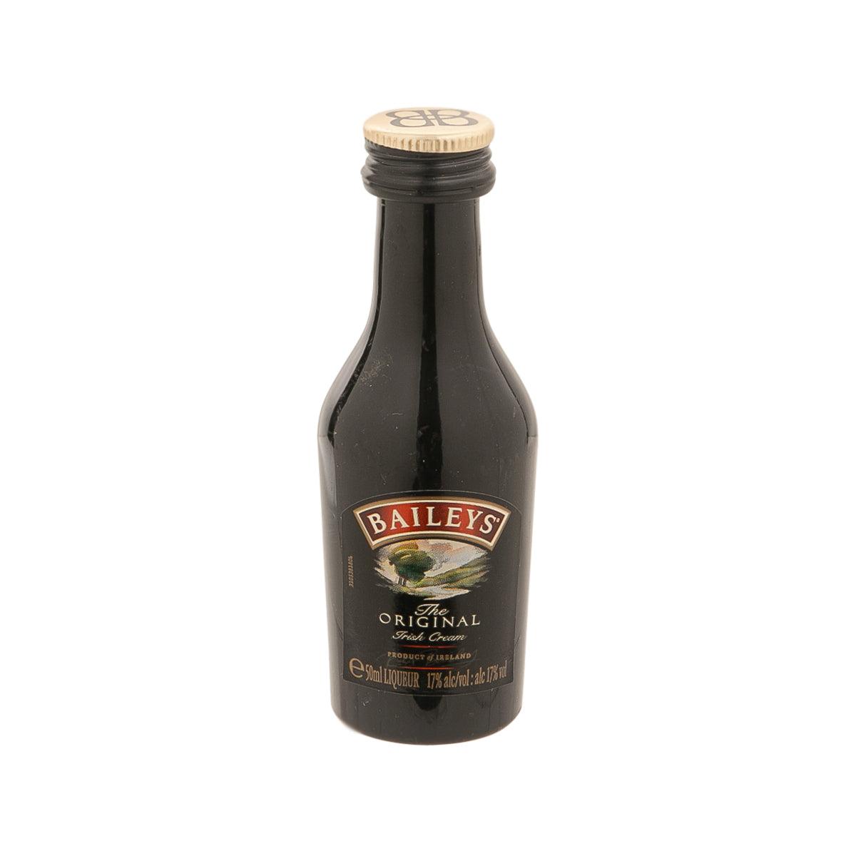 BAILEYS Original Irish Cream 50 mL bottle with cap and front label