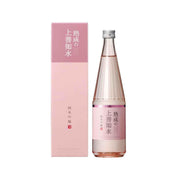 JOZEN aged Junmai Ginjo sake bottle and pink gift box, 1.8L