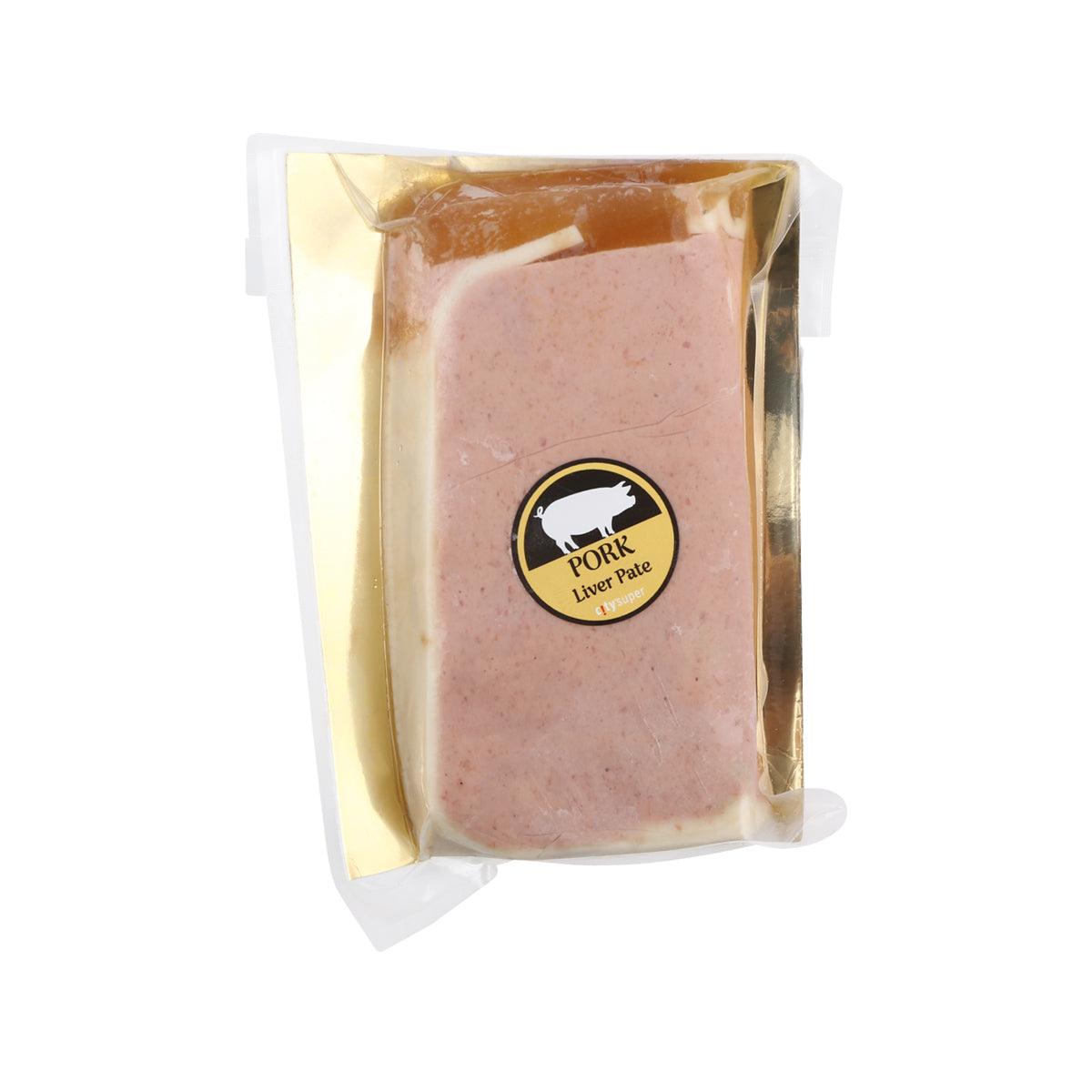 JEAN STALAVEN pork liver pate in a gold vacuum-sealed pack