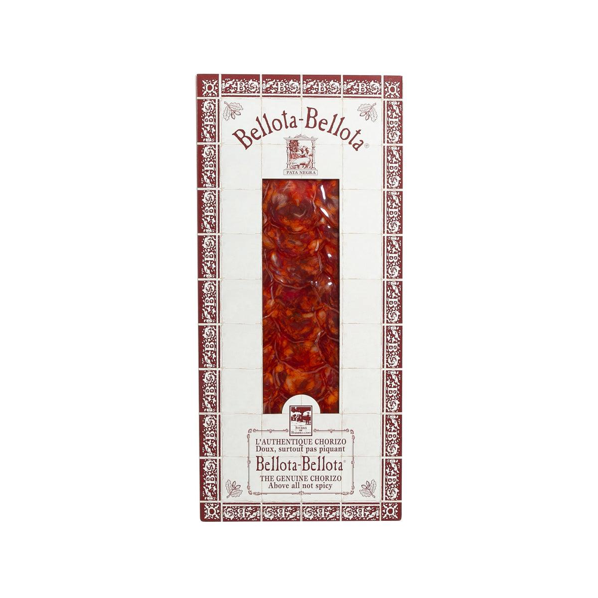 BELLOTA BELLOTA pre-sliced chorizo sausage in sealed retail pack, clear window