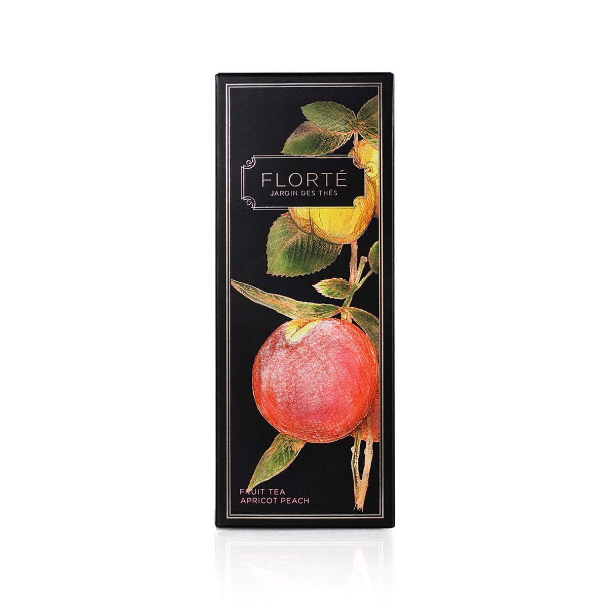 FLORTE loose fruit tea box, apricot peach (110g)