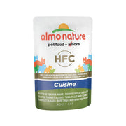 ALMO NATURE cat food pouch, Tuna fillet & seaweed, 55g, HFC Cuisine Adult Cat